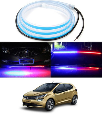 MATIES 120cm LED Strip Flexible Police Light Car Hood/Trunk/Dashboard/Door For Altroz Dash Light Car, Van LED for Tata (12 V, 12 W)(Universal For Car, Pack of 1)