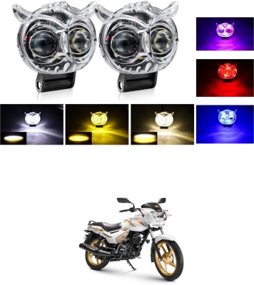 GONAMA Front, Rear LED Indicator Light for Honda Universal For Bike(White, Yellow)