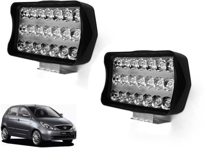 AUTO PEARL 3 Modes White / Yellow / Yellow-White |High Brightness Driving Lamp for Car 193 Fog Lamp Car LED for Tata (12 V, 24 W)(Indica Vista, Pack of 2)
