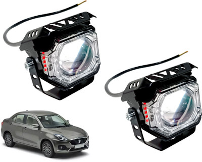 AUTO PEARL Yellow/White & Multi Flicker Red/Blue High Beam Led for Dzire 2020 onwards Fog Lamp Car LED for Maruti Suzuki (12 V, 30 W)(Swift Dzire, Pack of 2)