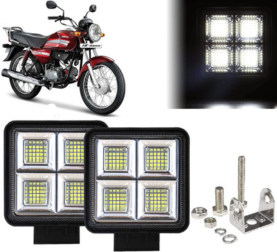 AUTO PEARL 64 LED 192W Fog Light Super Bright With Mounting Brackets for HF Dawn Fog Lamp Motorbike LED for Hero (12 V, 192 W)(HF Dawn)
