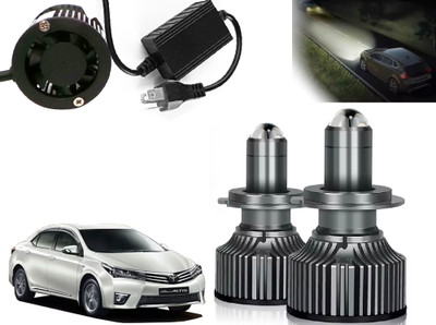 AUTO PEARL H4 Headlights Bulbs Lamp Car Lights Vehicle Hi and Low Beam, 4000LM (106) Headlight Car LED for Toyota (12 V, 35 W)(Corolla Altis, Pack of 2)