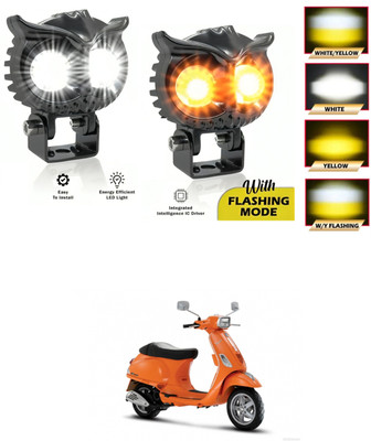 LOVMOTO Front, Rear LED Indicator Light for Royal Enfield 500(White, Yellow)
