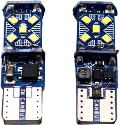 AutoPowerz T10 Parking Bulb 15 SMD White 2Pcs Parking Light Car, Motorbike, Van LED (12 V, 5 W)(Universal For Bike, Pack of 2)