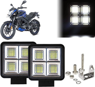 AUTO PEARL 64 LED 192W Fog Light Super Bright With Mounting Brackets for Pulsar NS 160 Fog Lamp Motorbike LED for Bajaj (12 V, 192 W)(Pulsar 160 NS DTS-i, Pack of 2)