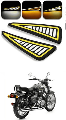 LOVMOTO Front, Rear LED Indicator Light for Royal Enfield 500(Multicolor)