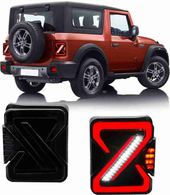 Sigmatech Matrix THR Fancy scanning tail light Tail Light Car LED for Mahindra (12 V, 50 W)(Thar)
