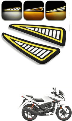 LOVMOTO Front, Rear LED Indicator Light for Hero Ignitor(Multicolor)