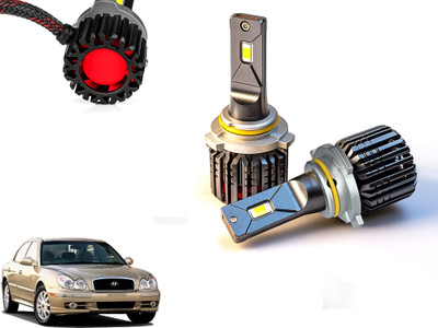 AUTO PEARL 2-Side 9006/HB4 LED Bulb for Car 100W-12V 12000LM 6000K Ultra White light_B17 Headlight Car LED for Hyundai (12 V, 100 W)(Sonata, Pack of 2)