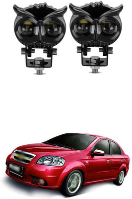 PRTEK LED BAR Work Light Spot Fog Lamp Yellow White 519 Headlight Car LED for Chevrolet (12 V, 60 W)(Aveo, Pack of 2)