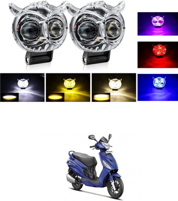 GONAMA Front, Rear LED Indicator Light for Hero Ignitor(White, Yellow)