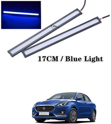 LOVMOTO COB LED Strip DRL Driving Daytime Running Light 244 Car Fancy Lights(Blue)