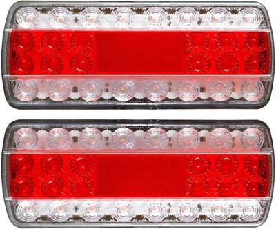 MOTORLAMP Universal Trucks LED Tail Lights 12V RIGHT SIDE for Eicher Canter Tail Light Truck LED (12 V, 24 W)(Universal For Car, Pack of 1)