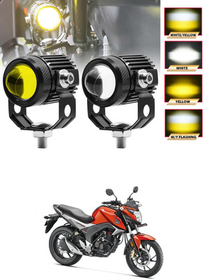 GONAMA Front, Rear LED Indicator Light for Bajaj Pulsar(White, Yellow)