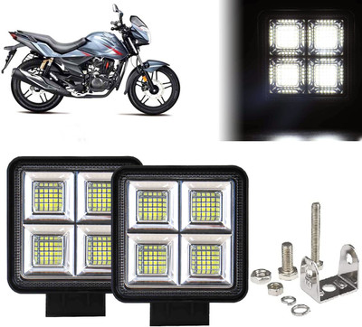 AUTO PEARL 64 LED 192W Fog Light Super Bright With Mounting Brackets for Xtreme Fog Lamp Motorbike LED for Hero (12 V, 192 W)(Xtreme, Pack of 1)