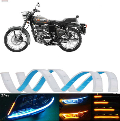 BLUERIDE DRL-LT-BIKE-BR158 Interior Light Motorbike, Car, Truck, Van LED for Royal Enfield (12 V, 12 W)(Universal For Bike, Pack of 2)
