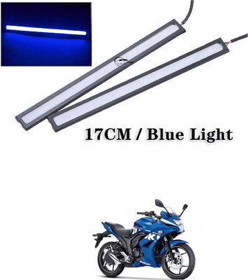 LOVMOTO COB LED Strip DRL Driving Daytime Running Light 144 Headlight Car, Motorbike LED for Suzuki (12 V, 12 W)(Gixxer, Pack of 1)