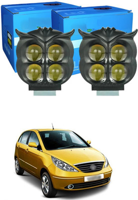GONAMA Universal for car and bike LED 40w Owl Fog Light Yellow/White and Red Eye SG3 Car Fancy Lights(Multicolor)