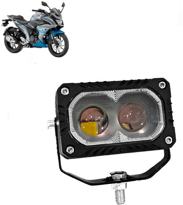 AUTO PEARL 2-Lens Driving Foglight White LED Spot light 12V-35W S243 Fog Lamp Motorbike LED for Yamaha (12 V, 35 W)(Fazer 25, Pack of 1)