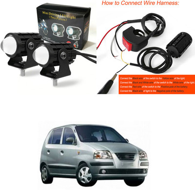 PRTEK LED Fog Light 2PCS_R92 Fog Lamp Car, Motorbike LED (8 V, 10 W)(Santro, Pack of 2)