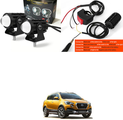 PRTEK LED Fog Light 2PCS_R48 Fog Lamp Car, Motorbike LED (8 V, 10 W)(Universal For Car, Pack of 2)