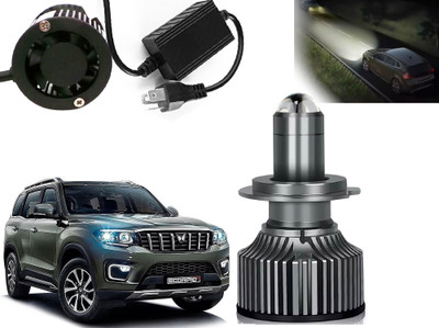 AUTO PEARL H4 Headlights Bulbs Lamp Car Lights Vehicle Hi/Low Beam 4000 LM (A82) Headlight Car LED for Mahindra (12 V, 35 W)(Scorpio N, Pack of 1)