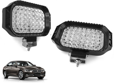 AUTO PEARL 48 LED Hi-Lo Ultra Bright White light Driving Spot Work Lights for Car 003 Back Up Lamp Car LED for BMW (12 V, 60 W)(3 Series, Pack of 2)