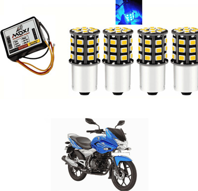 PRTEK Hazard Flasher/Blinker with 360° LED bulb for Indicator Light Motorbike Z143 Headlight Motorbike LED for Honda (12 V, 12 W)(Dream Neo, Pack of 5)