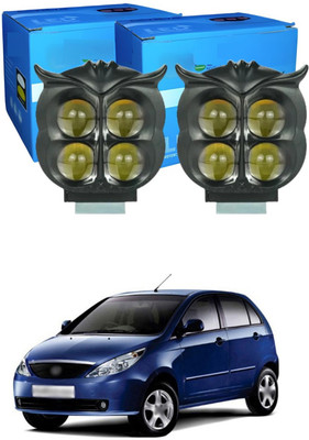 GONAMA Universal for car and bike LED 40w Owl Fog Light Yellow/White and Red Eye SG423 Car Fancy Lights(Multicolor)