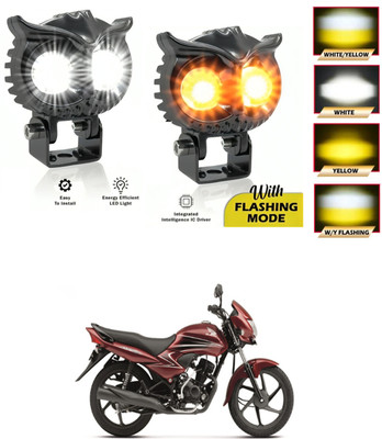 GONAMA LED Fog Light for Hero Splendor NXG