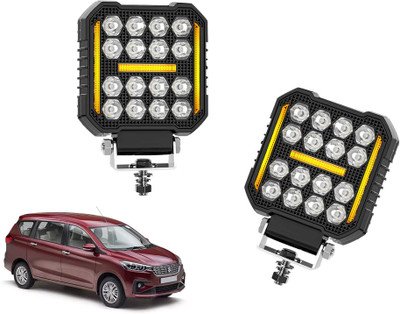 AUTO PEARL 4 Inch Square Luminous 16Led Auxiliary Amber DRL Spot Light for Car A134 Fog Lamp Car LED for Maruti Suzuki (12 V, 30 W)(Ertiga, Pack of 2)