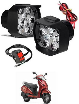 E-Shoppe Front, Rear, Side LED Indicator Light for Honda Activa 3G(White)