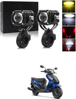 LOVMOTO Bike Led Light High Power Motorcycle Fog Lamps Mini Driving Lights 2913 Fog Lamp Car, Motorbike LED for Suzuki (12 V, 40 W)(Lets, Pack of 2)
