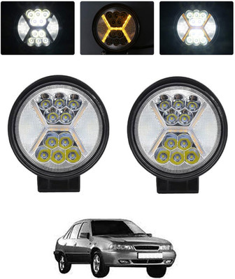 AYW 12V/10LED Fancy White/yellow Colour Mini X Mercury Light For Car-56 Fog Lamp Car LED for Maruti Suzuki (12 V, 55 W)(Ciaz, Pack of 1)