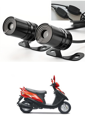 LOVMOTO Front, Rear LED Indicator Light for Mahindra Pantero(White)