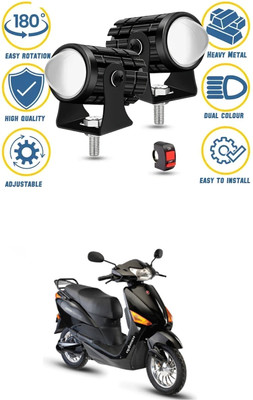 LOVMOTO Front, Rear LED Indicator Light for Yamaha Ray Z(White, Yellow)