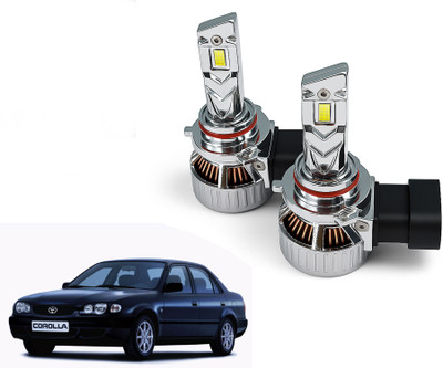 AUTO PEARL 2-Side 9005 LED Bulb for Car 120W-12V 12000LM 6000K wide Ultra White light_B16 Headlight Car LED for Toyota (12 V, 120 W)(Corolla, Pack of 2)