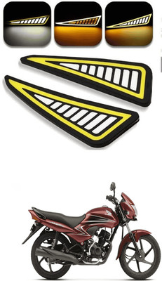 LOVMOTO Front, Rear LED Indicator Light for Honda Dream Yuga(Multicolor)