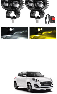 PRTEK LED Fog Lamp Unit for Universal For Car Swift