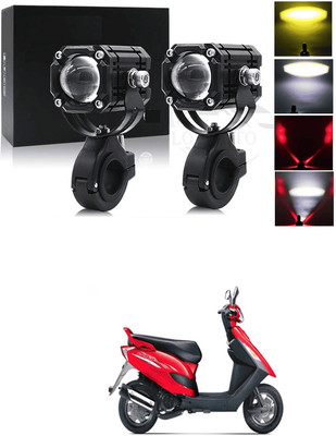 LOVMOTO Bike Led Light High Power Motorcycle Fog Lamps Mini Driving Lights 2912 Fog Lamp Car, Motorbike LED for Bajaj (12 V, 40 W)(Universal For Bike, Pack of 2)
