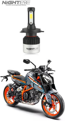 smoterzbikerz SM-DUKE_390_H4 NIGHT EYE LED BULB Headlight Motorbike LED for KTM (12 V, 72 W)(Universal For Bike, Pack of 2)