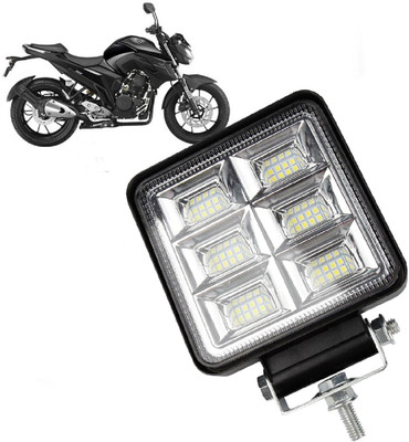 AUTO PEARL Front fog lights 4Inch LED Work Light Driving Fog Lamp White Spotlight A244 Fog Lamp Motorbike LED for Yamaha (12 V, 15 W)(Fazer, Pack of 1)