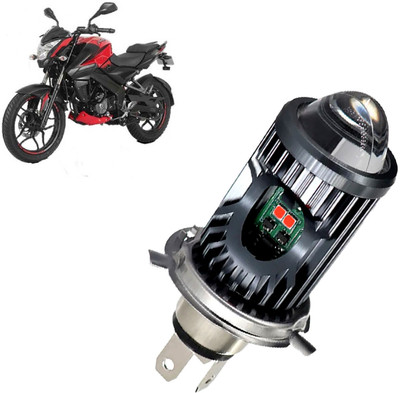 AUTO PEARL White/Yellow Dual Beam & Flicker Red/Blue Led for Pulsar NS 160BS6 Fog Lamp Motorbike LED for Bajaj (12 V, 35 W)(Pulsar 160 NS DTS-i)