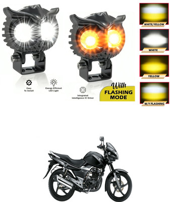 LOVMOTO Front, Rear LED Indicator Light for Hero Moto Corp Duet(White, Yellow)