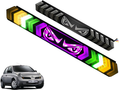 AUTO PEARL 60 cm Light Bar with Eyes Decal, Adjustable Turn Signal/Brake/Running Light A243 Tail Light Car LED for Nissan (12 V, 40 W)(Micra, Pack of 1)