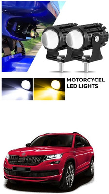 GONAMA Front, Rear LED Indicator Light for Hero Universal For Bike(White)