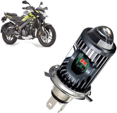 AUTO PEARL White/Yellow Dual Beam & Flicker Red/Blue Led for Pulsar 200 NS DTS-i Fog Lamp Motorbike LED for Bajaj (12 V, 35 W)(Pulsar 200NS, Pack of 1)