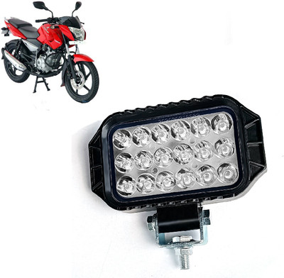 AUTO PEARL 18LED Ultra Bright White light 12V-35W Driving Spot Work Foglight G030 Back Up Lamp Motorbike LED for Bajaj (12 V, 35 W)(Pulsar 135 LS, Pack of 1)