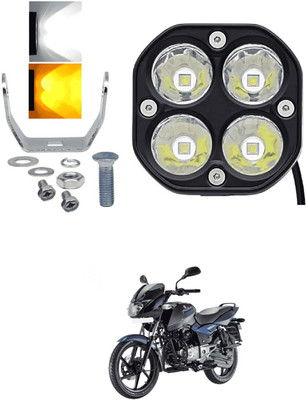 LOVMOTO Front, Rear LED Indicator Light for Bajaj Pulsar 150 DTS-i(White, Amber)