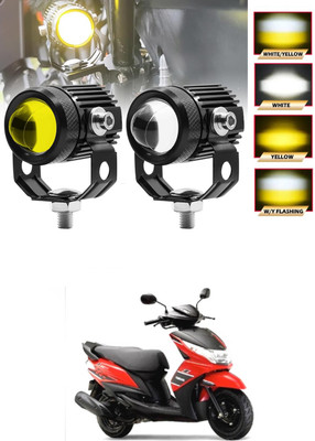 GONAMA Front, Rear LED Indicator Light for Royal Enfield Electra Twin Spark(White, Yellow)